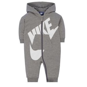 NIKE boys gray romper, size 18 months
